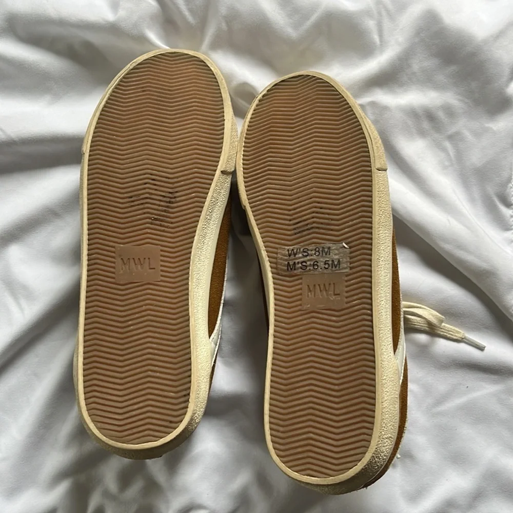 Madewell Sidewalk Low-Top In Suede And Sherpa Fits Women’ 8